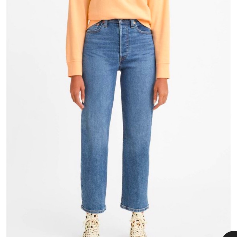 Levi's Blue Flare & Wide Leg Jeans
